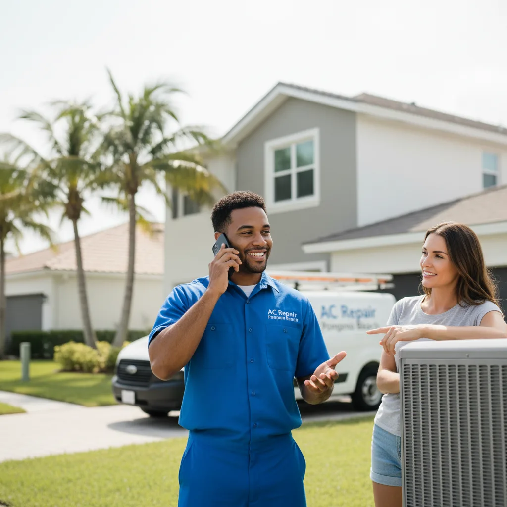 AC Repair Pompano Beach customer support in Tylertown
